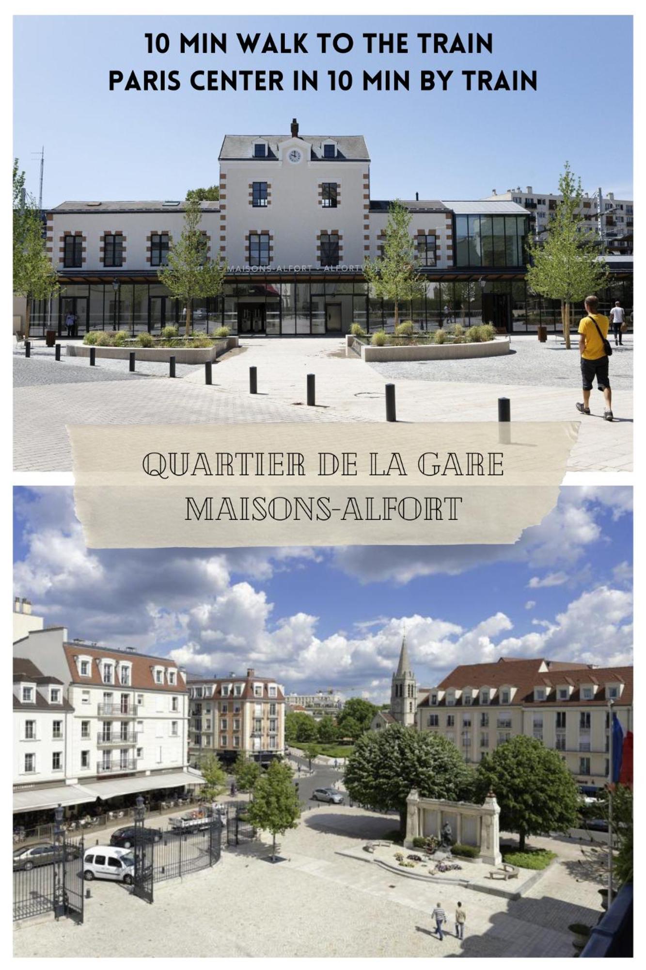Chambre 1, Calme, 1 Station De Paris, Bureau Maisons-Alfort Exterior photo